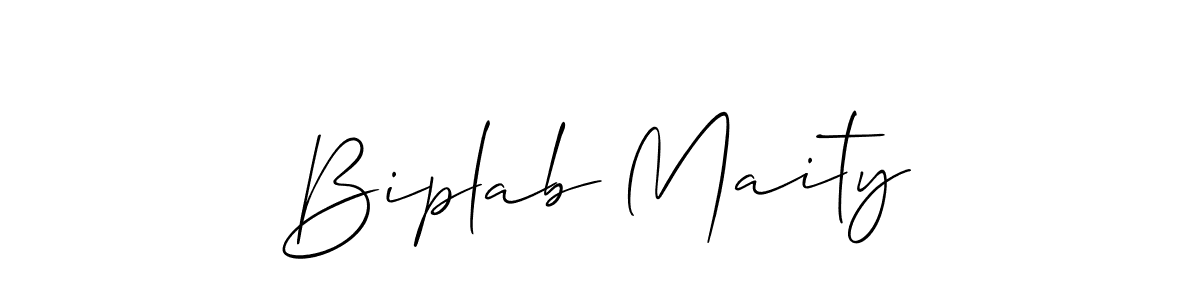 You should practise on your own different ways (Allison_Script) to write your name (Biplab Maity) in signature. don't let someone else do it for you. Biplab Maity signature style 2 images and pictures png