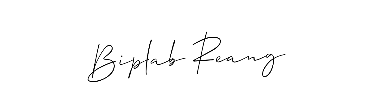 Best and Professional Signature Style for Biplab Reang. Allison_Script Best Signature Style Collection. Biplab Reang signature style 2 images and pictures png