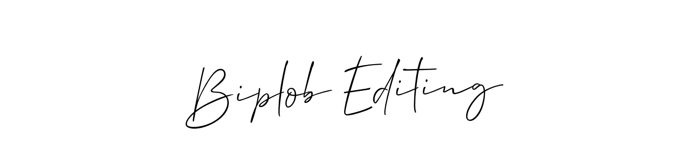 if you are searching for the best signature style for your name Biplob Editing. so please give up your signature search. here we have designed multiple signature styles  using Allison_Script. Biplob Editing signature style 2 images and pictures png