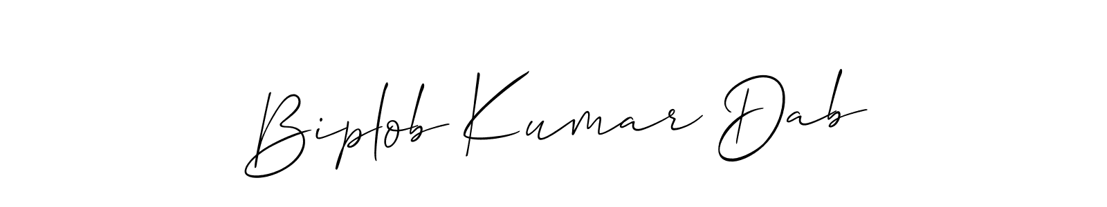 This is the best signature style for the Biplob Kumar Dab name. Also you like these signature font (Allison_Script). Mix name signature. Biplob Kumar Dab signature style 2 images and pictures png