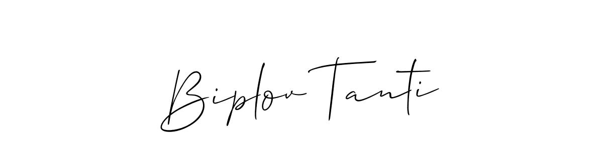 Once you've used our free online signature maker to create your best signature Allison_Script style, it's time to enjoy all of the benefits that Biplov Tanti name signing documents. Biplov Tanti signature style 2 images and pictures png