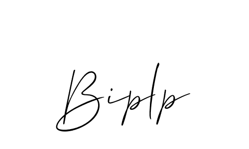 Allison_Script is a professional signature style that is perfect for those who want to add a touch of class to their signature. It is also a great choice for those who want to make their signature more unique. Get Biplp name to fancy signature for free. Biplp signature style 2 images and pictures png