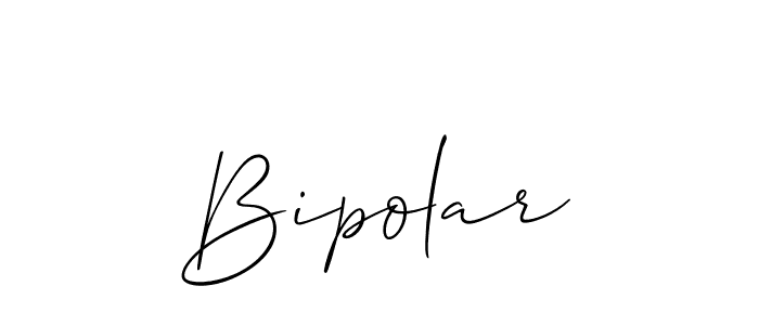 How to Draw Bipolar signature style? Allison_Script is a latest design signature styles for name Bipolar. Bipolar signature style 2 images and pictures png