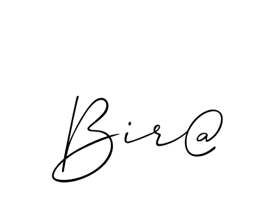 Bir@ stylish signature style. Best Handwritten Sign (Allison_Script) for my name. Handwritten Signature Collection Ideas for my name Bir@. Bir@ signature style 2 images and pictures png