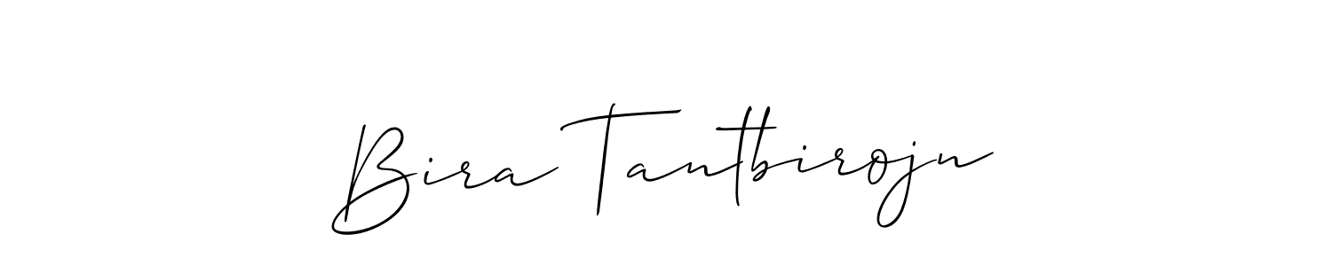 How to Draw Bira Tantbirojn signature style? Allison_Script is a latest design signature styles for name Bira Tantbirojn. Bira Tantbirojn signature style 2 images and pictures png