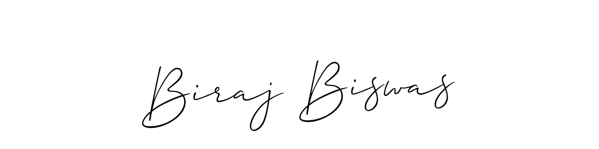 Make a beautiful signature design for name Biraj Biswas. With this signature (Allison_Script) style, you can create a handwritten signature for free. Biraj Biswas signature style 2 images and pictures png