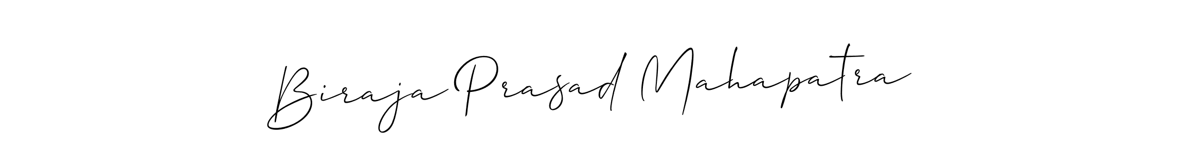 Design your own signature with our free online signature maker. With this signature software, you can create a handwritten (Allison_Script) signature for name Biraja Prasad Mahapatra. Biraja Prasad Mahapatra signature style 2 images and pictures png