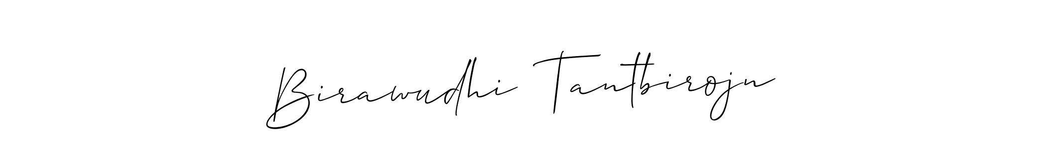 Design your own signature with our free online signature maker. With this signature software, you can create a handwritten (Allison_Script) signature for name Birawudhi  Tantbirojn. Birawudhi  Tantbirojn signature style 2 images and pictures png