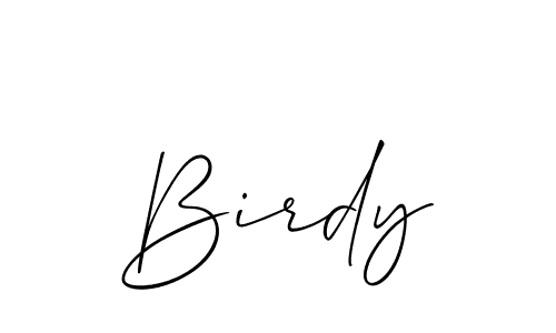 Make a short Birdy signature style. Manage your documents anywhere anytime using Allison_Script. Create and add eSignatures, submit forms, share and send files easily. Birdy signature style 2 images and pictures png