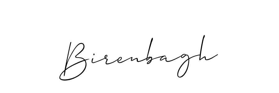 Also we have Birenbagh name is the best signature style. Create professional handwritten signature collection using Allison_Script autograph style. Birenbagh signature style 2 images and pictures png