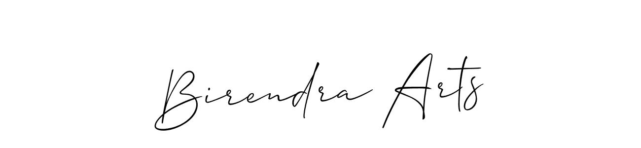 The best way (Allison_Script) to make a short signature is to pick only two or three words in your name. The name Birendra Arts include a total of six letters. For converting this name. Birendra Arts signature style 2 images and pictures png