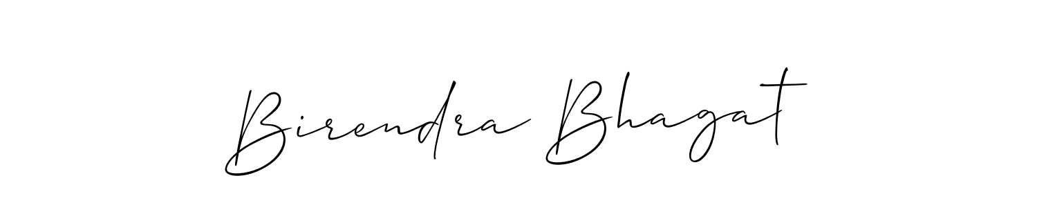 It looks lik you need a new signature style for name Birendra Bhagat. Design unique handwritten (Allison_Script) signature with our free signature maker in just a few clicks. Birendra Bhagat signature style 2 images and pictures png