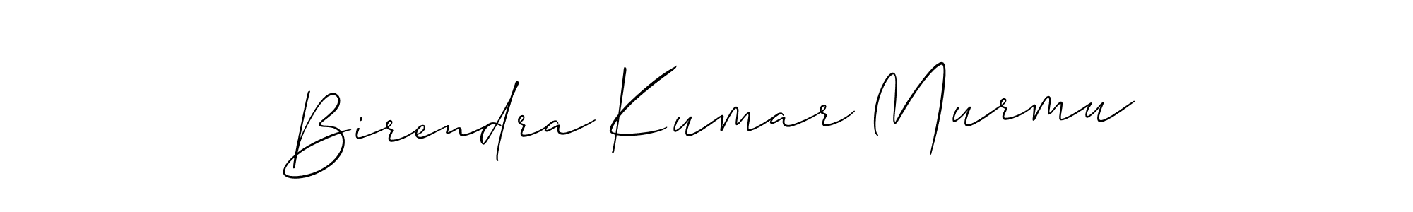 You should practise on your own different ways (Allison_Script) to write your name (Birendra Kumar Murmu) in signature. don't let someone else do it for you. Birendra Kumar Murmu signature style 2 images and pictures png