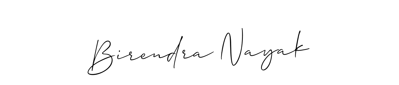 It looks lik you need a new signature style for name Birendra Nayak. Design unique handwritten (Allison_Script) signature with our free signature maker in just a few clicks. Birendra Nayak signature style 2 images and pictures png