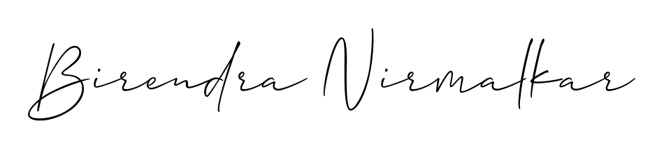 How to make Birendra Nirmalkar signature? Allison_Script is a professional autograph style. Create handwritten signature for Birendra Nirmalkar name. Birendra Nirmalkar signature style 2 images and pictures png