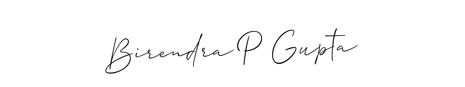 Here are the top 10 professional signature styles for the name Birendra P Gupta. These are the best autograph styles you can use for your name. Birendra P Gupta signature style 2 images and pictures png