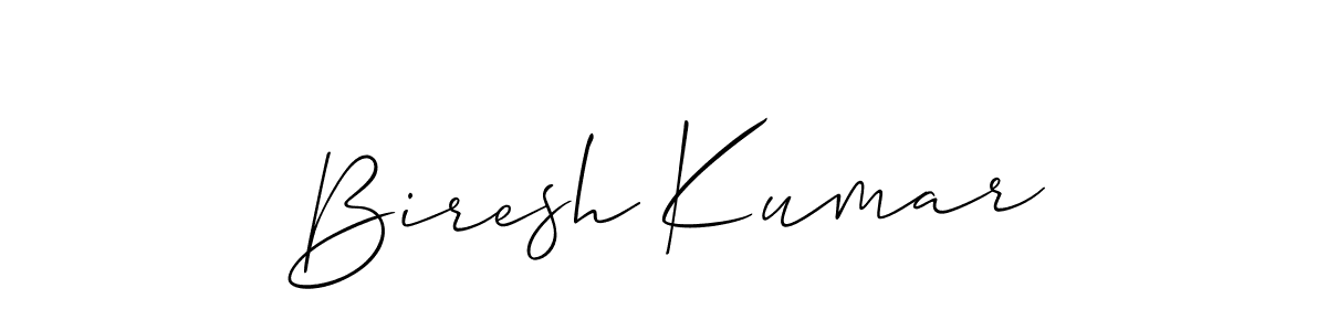 Similarly Allison_Script is the best handwritten signature design. Signature creator online .You can use it as an online autograph creator for name Biresh Kumar. Biresh Kumar signature style 2 images and pictures png
