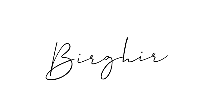 Similarly Allison_Script is the best handwritten signature design. Signature creator online .You can use it as an online autograph creator for name Birghir. Birghir signature style 2 images and pictures png