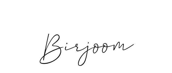 Make a short Birjoom signature style. Manage your documents anywhere anytime using Allison_Script. Create and add eSignatures, submit forms, share and send files easily. Birjoom signature style 2 images and pictures png