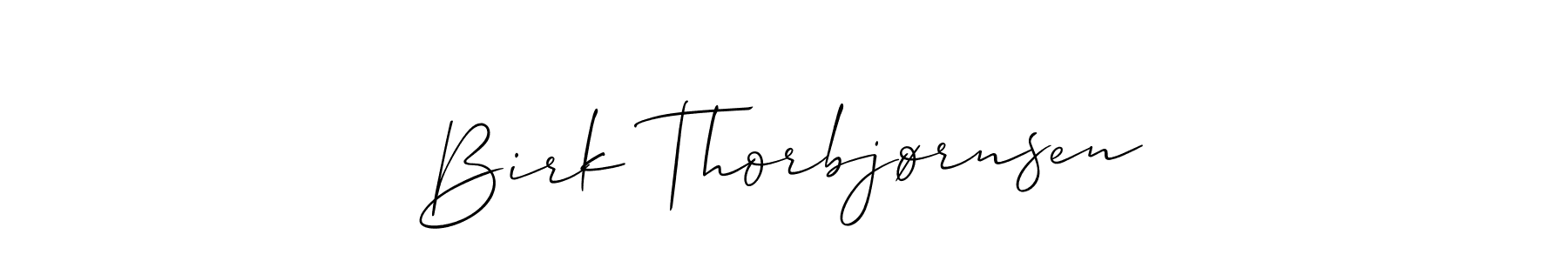 Once you've used our free online signature maker to create your best signature Allison_Script style, it's time to enjoy all of the benefits that Birk Thorbjørnsen name signing documents. Birk Thorbjørnsen signature style 2 images and pictures png
