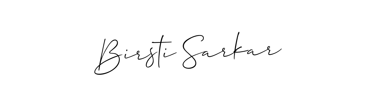 Make a beautiful signature design for name Birsti Sarkar. Use this online signature maker to create a handwritten signature for free. Birsti Sarkar signature style 2 images and pictures png