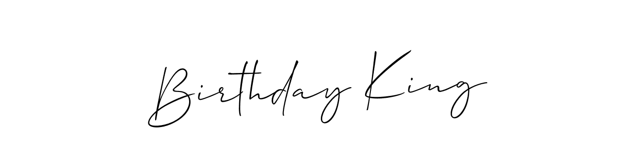 Once you've used our free online signature maker to create your best signature Allison_Script style, it's time to enjoy all of the benefits that Birthday King name signing documents. Birthday King signature style 2 images and pictures png