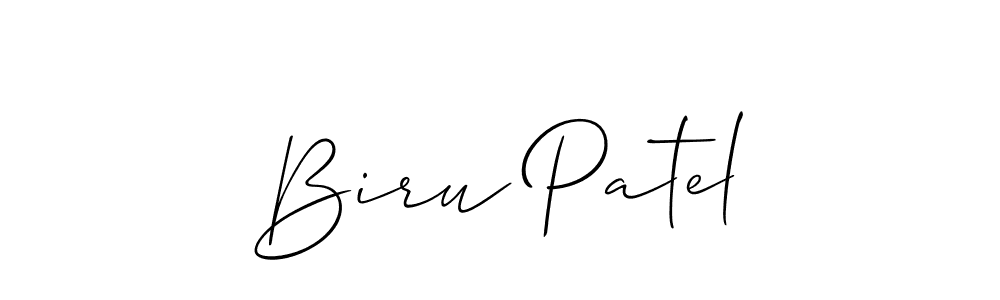 Make a beautiful signature design for name Biru Patel. Use this online signature maker to create a handwritten signature for free. Biru Patel signature style 2 images and pictures png