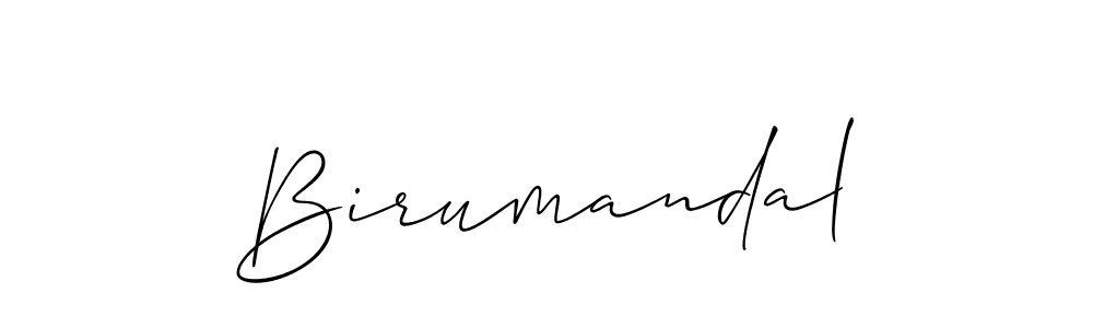 How to Draw Birumandal signature style? Allison_Script is a latest design signature styles for name Birumandal. Birumandal signature style 2 images and pictures png