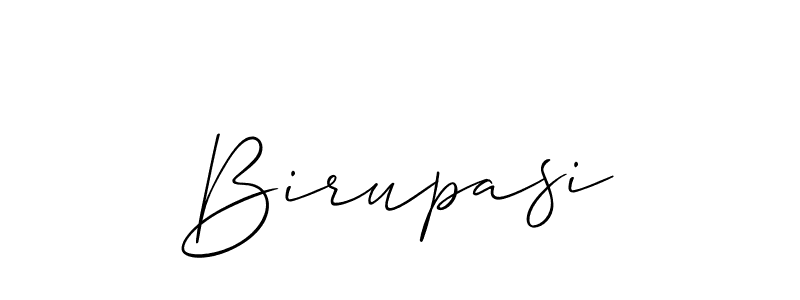 Use a signature maker to create a handwritten signature online. With this signature software, you can design (Allison_Script) your own signature for name Birupasi. Birupasi signature style 2 images and pictures png