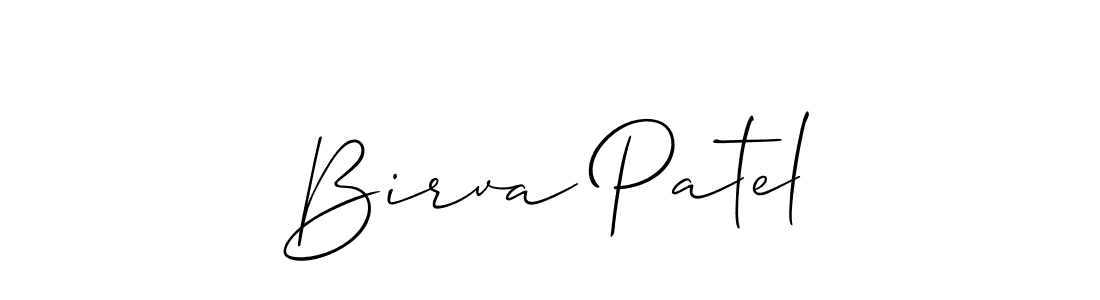 It looks lik you need a new signature style for name Birva Patel. Design unique handwritten (Allison_Script) signature with our free signature maker in just a few clicks. Birva Patel signature style 2 images and pictures png