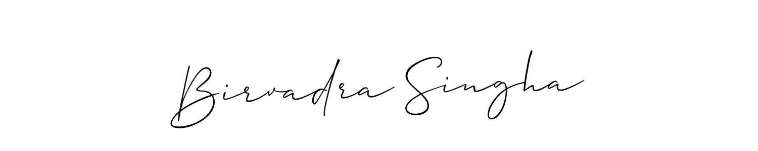 Also You can easily find your signature by using the search form. We will create Birvadra Singha name handwritten signature images for you free of cost using Allison_Script sign style. Birvadra Singha signature style 2 images and pictures png