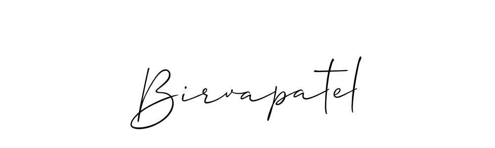 Birvapatel stylish signature style. Best Handwritten Sign (Allison_Script) for my name. Handwritten Signature Collection Ideas for my name Birvapatel. Birvapatel signature style 2 images and pictures png