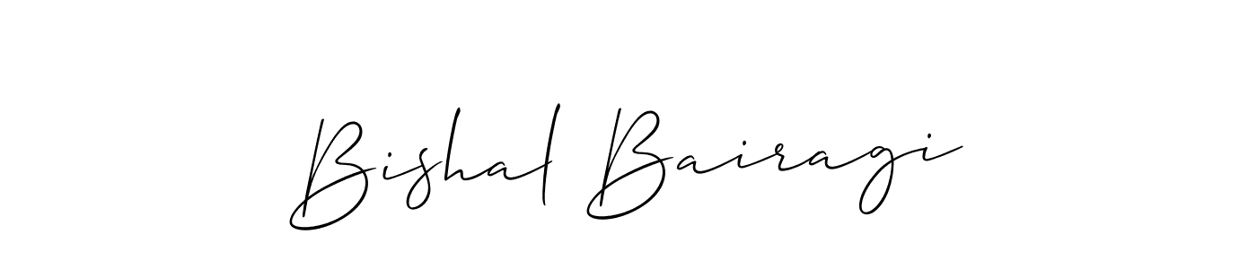 Similarly Allison_Script is the best handwritten signature design. Signature creator online .You can use it as an online autograph creator for name Bishal Bairagi. Bishal Bairagi signature style 2 images and pictures png