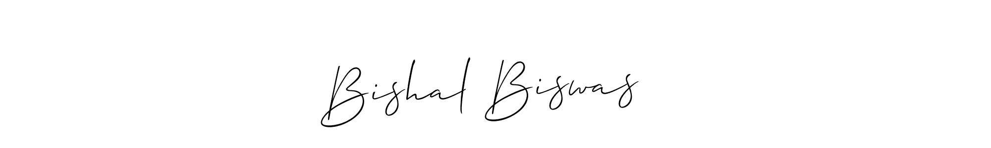 This is the best signature style for the Bishal Biswas ✔️ name. Also you like these signature font (Allison_Script). Mix name signature. Bishal Biswas ✔️ signature style 2 images and pictures png