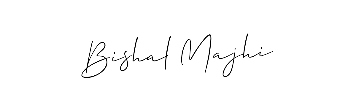 Also we have Bishal Majhi name is the best signature style. Create professional handwritten signature collection using Allison_Script autograph style. Bishal Majhi signature style 2 images and pictures png