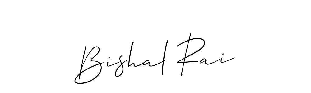 Best and Professional Signature Style for Bishal Rai. Allison_Script Best Signature Style Collection. Bishal Rai signature style 2 images and pictures png