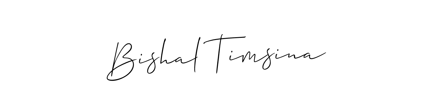 You can use this online signature creator to create a handwritten signature for the name Bishal Timsina. This is the best online autograph maker. Bishal Timsina signature style 2 images and pictures png