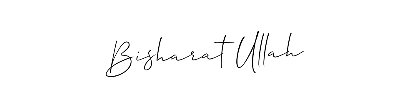 You can use this online signature creator to create a handwritten signature for the name Bisharat Ullah. This is the best online autograph maker. Bisharat Ullah signature style 2 images and pictures png