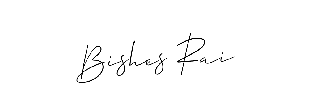 Make a short Bishes Rai signature style. Manage your documents anywhere anytime using Allison_Script. Create and add eSignatures, submit forms, share and send files easily. Bishes Rai signature style 2 images and pictures png