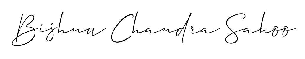 How to make Bishnu Chandra Sahoo name signature. Use Allison_Script style for creating short signs online. This is the latest handwritten sign. Bishnu Chandra Sahoo signature style 2 images and pictures png