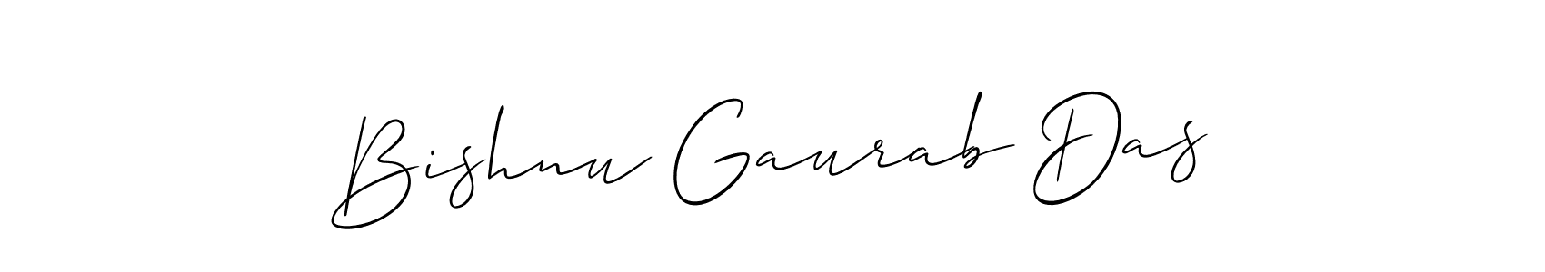 Make a beautiful signature design for name Bishnu Gaurab Das. Use this online signature maker to create a handwritten signature for free. Bishnu Gaurab Das signature style 2 images and pictures png