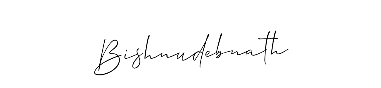 Once you've used our free online signature maker to create your best signature Allison_Script style, it's time to enjoy all of the benefits that Bishnudebnath name signing documents. Bishnudebnath signature style 2 images and pictures png