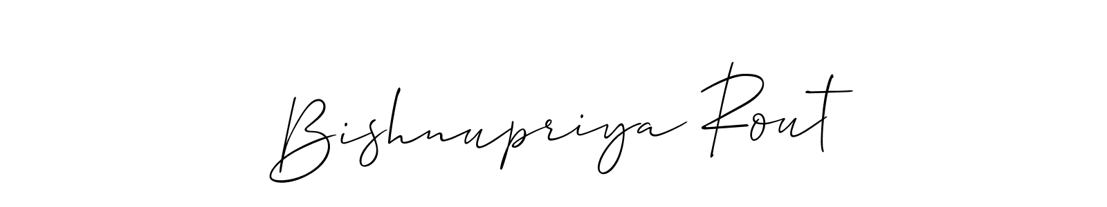 Here are the top 10 professional signature styles for the name Bishnupriya Rout. These are the best autograph styles you can use for your name. Bishnupriya Rout signature style 2 images and pictures png