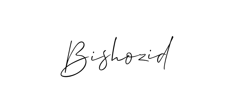 Similarly Allison_Script is the best handwritten signature design. Signature creator online .You can use it as an online autograph creator for name Bishozid. Bishozid signature style 2 images and pictures png