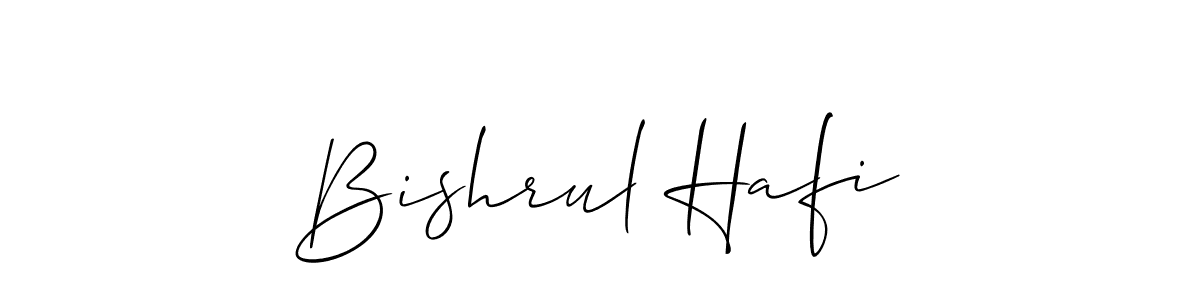 Make a beautiful signature design for name Bishrul Hafi. Use this online signature maker to create a handwritten signature for free. Bishrul Hafi signature style 2 images and pictures png