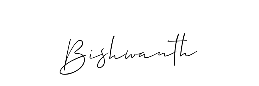 Best and Professional Signature Style for Bishwanth. Allison_Script Best Signature Style Collection. Bishwanth signature style 2 images and pictures png