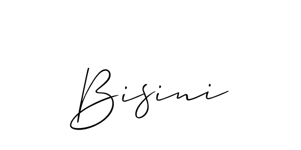 Make a short Bisini signature style. Manage your documents anywhere anytime using Allison_Script. Create and add eSignatures, submit forms, share and send files easily. Bisini signature style 2 images and pictures png