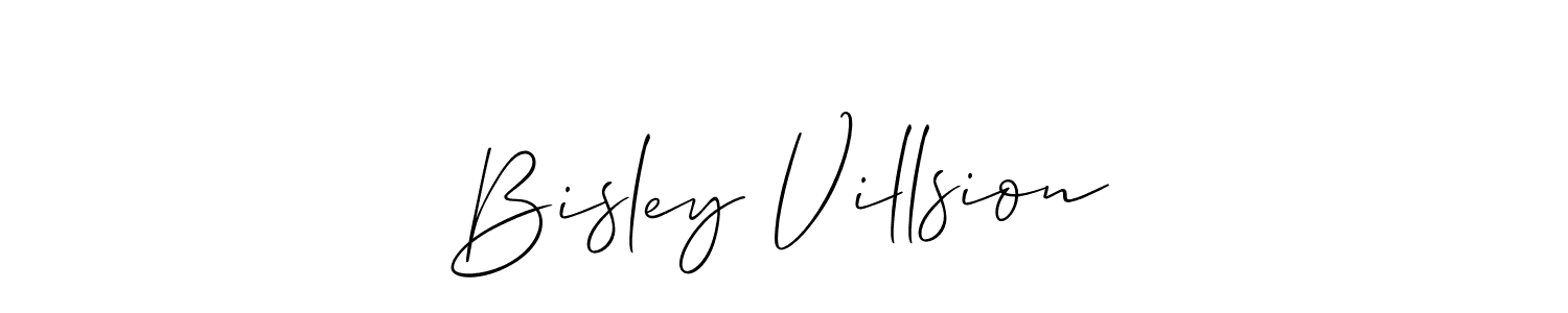 You can use this online signature creator to create a handwritten signature for the name Bisley Villsion. This is the best online autograph maker. Bisley Villsion signature style 2 images and pictures png