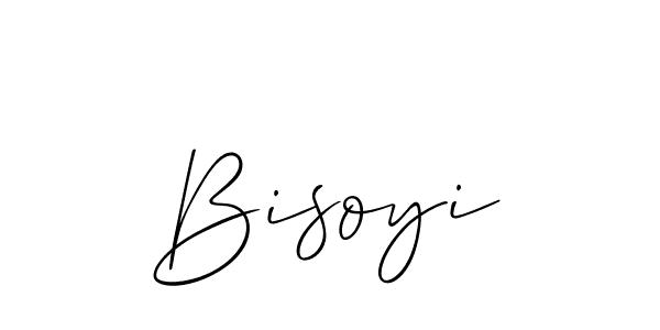 Also You can easily find your signature by using the search form. We will create Bisoyi name handwritten signature images for you free of cost using Allison_Script sign style. Bisoyi signature style 2 images and pictures png