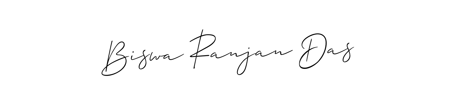 Make a beautiful signature design for name Biswa Ranjan Das. With this signature (Allison_Script) style, you can create a handwritten signature for free. Biswa Ranjan Das signature style 2 images and pictures png